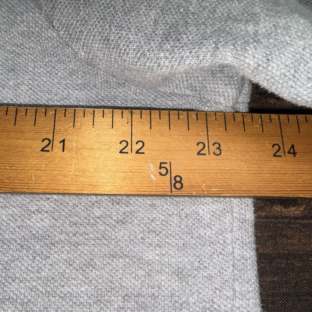 Vintage Polo Ralph Lauren Men's Grey Shirt Size XL Custom Fit - Picture 6 of 6
